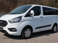 Gebraucht Ford Transit Custom 105 PS (77 kW) 2020 Weiß Van / Kleinbus