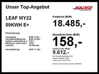 Gebraucht Nissan Leaf N-Connecta 160 kW (218 PS) 2022 Schwarz Kleinwagen