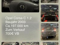 Gebraucht Opel Corsa 75 PS (55 kW) 2003 Schwarz Kleinwagen