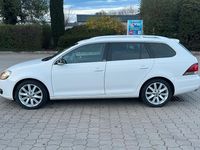 Gebraucht VW Golf VI 105 PS (77 kW) 2011 Weiß Kleinwagen