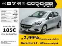 Gebraucht Opel Corsa Edition 90 PS (66 kW) 2015 Argon silber Kleinwagen