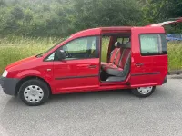 Gebraucht VW Caddy Life 80 PS (58 kW) 2009 Rot Van / Kleinbus