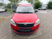 Gebraucht Skoda Roomster Plus Edition 90 PS (66 kW) 2010 Rot Van / Kleinbus