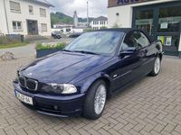 Gebraucht BMW 320 Cabriolet 170 PS (125 kW) 2003 Orientblau metallic Cabrio