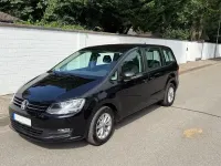 Gebraucht VW Sharan Trendline 150 PS (110 kW) 2016 Schwarz Van / Kleinbus