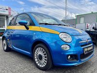 Gebraucht Fiat 500S S 105 PS (77 kW) 2014 Blau Cabrio