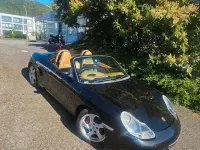 Gebraucht Porsche Boxster S 252 PS (185 kW) 2000 Schwarz Cabrio