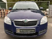 Gebraucht Skoda Roomster Plus Edition 86 PS (63 kW) 2009 Blau Van / Kleinbus