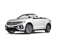 Gebraucht VW T-Roc Cabriolet R-line 150 PS (110 kW) 2023 Pure white/schwarz Cabrio