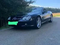 Gebraucht Mercedes SL500 306 PS (225 kW) 2002 Schwarz Cabrio