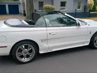Gebraucht Ford Mustang 190 PS (139 kW) 1998 Weiß Cabrio