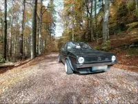 Gebraucht VW Golf Cabriolet Classicline 98 PS (72 kW) 1990 Schwarz Cabrio