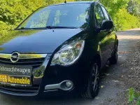 Gebraucht Opel Agila Edition 86 PS (63 kW) 2010 Schwarz Kleinwagen