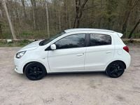 Second-hand Mitsubishi Space Star 80 CP (58 kW) 2015 Alb Hatchback