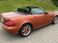 Gebraucht Mercedes SLK230 197 PS (144 kW) 2002 Orange Cabrio