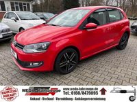 Gebraucht VW Polo Highline 86 PS (63 kW) 2009 Rot Limousine