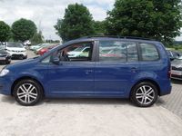 Gebraucht VW Touran Trendline 105 PS (77 kW) 2010 Blau Van / Kleinbus