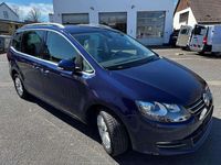 Gebraucht VW Sharan 150 PS (110 kW) 2019 Atlantic blue Van / Kleinbus