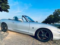 Gebraucht Mazda MX5 110 PS (80 kW) 2000 Silber Cabrio