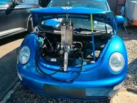 Gebraucht VW New Beetle 100 PS (73 kW) 2000 Blau Kleinwagen
