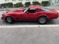 Second-hand Corvette C3 250 CP (183 kW) 1980 Roșu