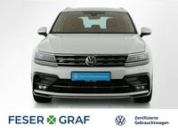 Gebraucht VW Tiguan Highline 150 PS (110 kW) 2019 Oryxweiß perlmutteffekt SUV