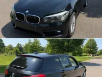 Używany BMW 118 Advantage 136 KM (100 kW) 2018 Czarny Hatchback