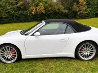 Gebraucht Porsche 997 381 PS (280 kW) 2006 Weiß Cabrio