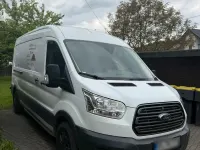 Gebraucht Ford Transit 170 PS (125 kW) 2018 Weiß Van / Kleinbus