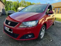 Gebraucht Seat Alhambra Ecomotive 150 PS (110 kW) 2011 Rot Van / Kleinbus