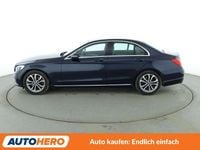 Gebraucht Mercedes C220 Avantgarde 170 PS (125 kW) 2018 Blau Limousine