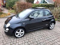 Gebraucht Fiat 500 70 PS (51 kW) 2014 Schwarz Kleinwagen
