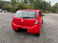 Gebraucht Dacia Sandero 75 PS (55 kW) 2009 Rot Limousine