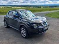 Gebraucht Nissan Juke Acenta 110 PS (80 kW) 2015 Violett SUV