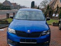 Gebraucht Skoda Rapid Monte Carlo 95 PS (69 kW) 2017 Blau Kleinwagen