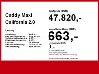gebraucht VW Caddy Maxi California 2.0 l 90 kW TDI EU6 SCR 4M