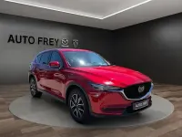 Gebraucht Mazda CX-5 Sports-Line 184 PS (135 kW) 2018 Magmarot metallic SUV