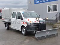 gebraucht VW Transporter TDI Doka Plane 4x4 + Schneeschild Salzstreuer