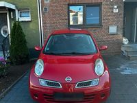 Gebraucht Nissan Micra 80 PS (58 kW) 2008 Rot Kleinwagen