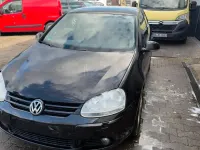 Gebraucht VW Golf V 2007 Schwarz Kleinwagen