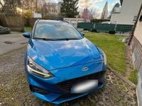 Gebraucht Ford Focus ST-Line 151 PS (111 kW) 2018 Blau Kombi