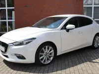 Gebraucht Mazda 3 Sports-Line 150 PS (110 kW) 2017 Weiß Limousine