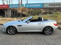 Gebraucht Mercedes SLK200 184 PS (135 kW) 2014 Silber Cabrio