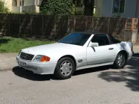 Gebraucht Mercedes SL300 190 PS (139 kW) 1992 Weiß Cabrio