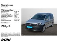 Gebraucht VW Caddy Maxi Trendline 131 PS (96 kW) 2020 Silber Van / Kleinbus