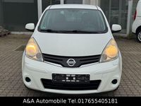 Gebraucht Nissan Note 90 PS (66 kW) 2013 Weiß Van / Kleinbus
