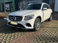 Gebraucht Mercedes GLC250 AMG line 204 PS (150 kW) 2018 Weiß SUV