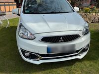 Gebraucht Mitsubishi Space Star 71 PS (52 kW) 2018 Weiß Kleinwagen