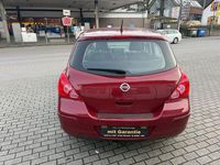 Gebraucht Nissan Tiida Acenta 110 PS (80 kW) 2008 Rot Limousine