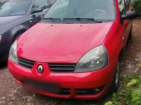 Gebraucht Renault Clio II 59 PS (43 kW) 2009 Rot Limousine